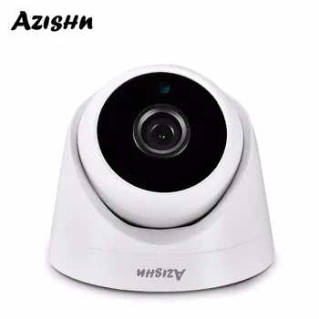 AZISHN Saugumo 3MP 1080P 720P, 960P Patalpų IP Kamera Namų VAIZDO ONVIF Judesio Aptikimo RTSP 2,8 mm Objektyvas Dome Kamera su POE