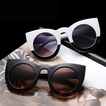 Prekės Dizaineris Naujas Cat Eye Akiniai Nuo Saulės Moterims 2018 Prabangūs Plastikiniai Saulės Akiniai Klasikiniai, Retro Lauko Oculos De Sol Gafas