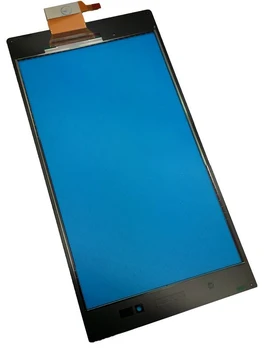 6.44 Colių Sony Xperia Z Ultra XL39h XL39 C6806 C6843 Jutiklinis Ekranas Stiklinis Lęšis skaitmeninis keitiklis Priekinis Stiklas, Jutiklis Pakeitimo