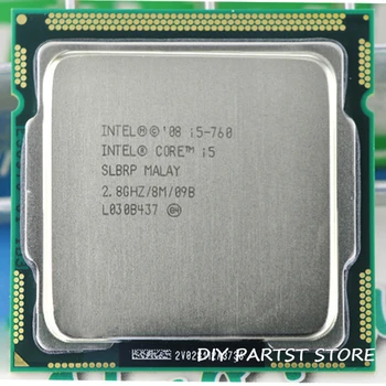 Intel Core I5 760 I5-760 2.8 GHz/ 8MB Socket LGA 1156 PROCESORIUS Procesorius Palaikoma atmintis: DDR3-1066, DDR3-1333
