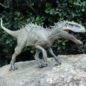 Modeliavimas gyvūnų Plastiko Juros periodo Indominus Rex Veiksmų Skaičiai Burna Dinozaurų Pasaulio Gyvūnų Modelio, Vaikas, Vaikų Žaislas Dovana Žaislas