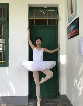 5 Sluoksnių Profesinio Suaugusiųjų Gimnastika Leotard Vaikų Mergaičių Baleto Šokių Tutu Kietas Baleto Šokių Suknelė Šokio Kostiumai Moterims
