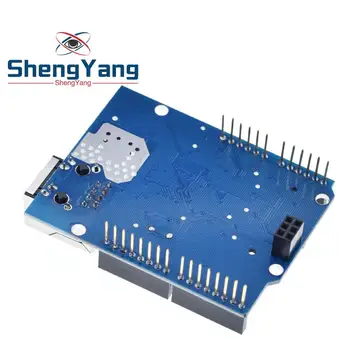 ShengYang 1pcs Shield Ethernet Shield W5100 R3 UNO Mega 2560 1280 328 UNR R3 W5100 Plėtros taryba