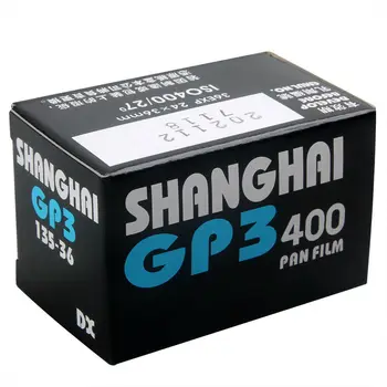 Shanghai GP3 36EXP 135/35mm Roll Kino ISO 400 Black & White B/W Neigiamas 12/2021