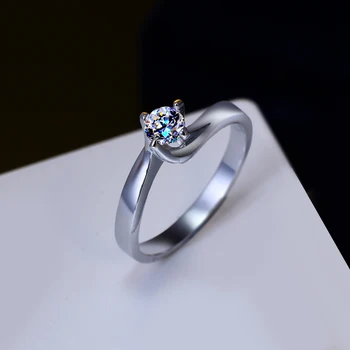 Žemos kainos! Naujas mados ponios piršto Žiedai, rodis padengtą CZ nustatymo Žiedas vestuvės vestuvinis Žiedas bižuterijos Nemokamai siunta