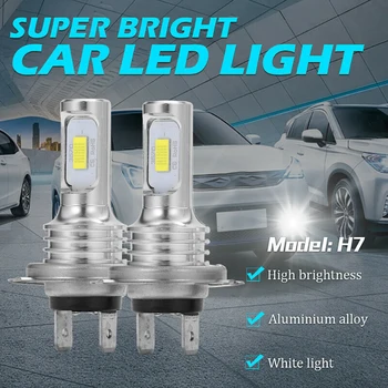 12000Lm H7, H11 LED SPT Automobilių Žibintų Šviesos LED Lemputės H1 H3 9005 9006 Dieniniai Žibintai DRL Priešrūkinis Žibintas 6000K Tolimosios šviesos Žibintas