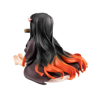 Kimetsu nr. Yaiba Nezuko Pav Modelis Žaislas 65mm Anime Demon Slayer Pav Nezuko Mielas Žaislai