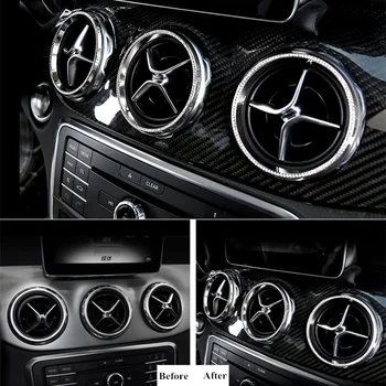 Automobilio Stilius Lipdukas Apsauginės Plėvelės Kristalų Imitacija Deimantų Salono Mercedes Benz B Klasė GLA200 CLA220 CLA260 CLA200