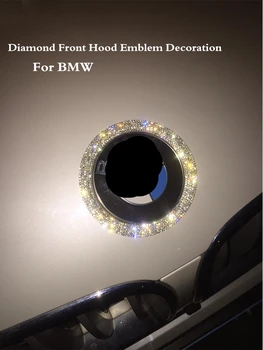 Diamond automobilio vairo center žiedas apdaila bmw x1 f48 e30 e40 e60 e90 f10 X3 X5 X7 Serija 5 tc. priedai