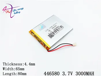 Litro energijos baterijos 446580 3.7 V 3000mah 406580 Universalus Li-ion baterija tablet pc 7 colių 8 colių 9inch