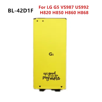 Naujas 2700mAh BL-42D1F Pakeitimo Baterija LG G5 VS987 US992 H820 H830 H840 H850 H860 H868 LS992 F700 BL42D1F Baterijos