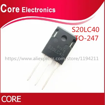 10pieces / daug S20LC40 greitai atsigauna diodų 20A 400V TO-247