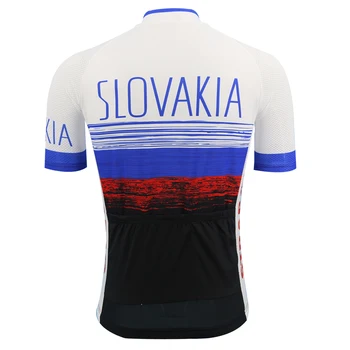 2019 Slovakija dviračių jersey, nuoma drabužiai nauji vyrams trumpomis rankovėmis maillot ciclismo komanda dviračių drabužių mtb jersey