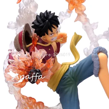 28cm One Piece Anime išsiaiškinti Vieną Gabalas Luffy Mūšis Statula PVC Veiksmų Skaičius, GK PAVARA, KETVIRTA Luffy Statulėlės, Kolekcines, Modelį, Žaislai
