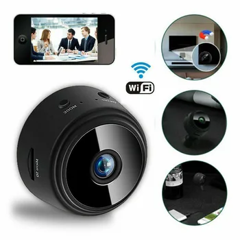 Mini Kamera 1080P HD Vaizdo stebėjimo Kameros, Mini vaizdo Kameros IR Naktinis Matymas, Judesio Aptikimas, ip kamera, wi-fi, kamera, lauko