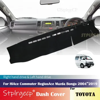 Toyota HiAce Priemiestinių RegiusAce Mazda Bongas 2004~2019 neslystantis prietaisų Skydelio Dangtelį ProtectivePad CarAccessories SunshadeCarpet