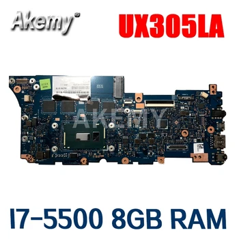 UX305LA I7-5500 CPU, 8GB RAM Mainboard Asus Zenbook UX305 UX305L U305L U305LA Ultrabook Nešiojamas Plokštė Bandymo OK