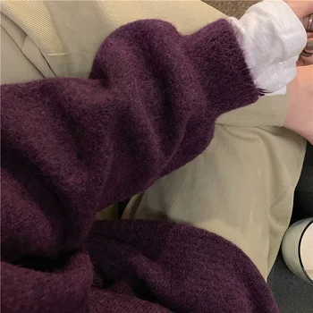 2020 m Storio Rudenį, Žiemą Šilti moteriški Megztiniai Negabaritinių Moterų Moterų Elegantiškos Moters Prarasti Moterų Megztinis