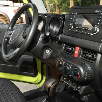 TESIN Interjero Bagetai Suzuki Jimny 2019+ Automobilio Raktas Skylė Uždegimo Jungiklis Apdailos Lipdukai Suzuki Jimny 2019 2020