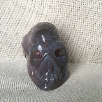 Natūralus Agatas ametistas geode cranium kvarco kristalo parduoti Akmenys ir kristalai namo apdaila dekoratyvinis krištolo kaukolių