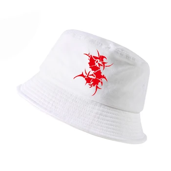 SEPULTURA roko Logo cap Metal Punk kibiro kepurę medvilnės trijulės skrybėlę Vyrai Moterys vasarą Hip-Hop žvejo kepurė panama