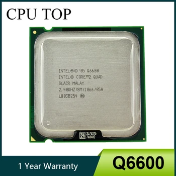 Intel Core 2 Quad Q6600 CPU Procesorius SL9UM SLACR 2.4 GHz 8MB 1066MHz Socket 775 cpu