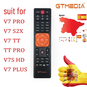 Nuotolinio Valdymo Gtmedia V7s HD Palydoviniai TV imtuvas Paramos Receptorių V7 PRO V7 TT V7 hd PLUS V7 V8 NOVA V8 UHD G1 G2 G3