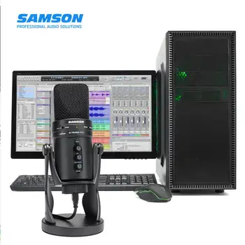 Samsonas G-Track Pro all-in-one didelės diafragmos USB mikrofonas 