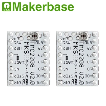 Makerbase MKS TMC2208 Stepper Motor Driver StepStick 3D spausdintuvo dalys, itin tylus SGen_L Gen_L Robin Nano