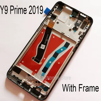Didmeninė 10 Vnt./ Daug Huawei Y9 Premjero 2019 LCD ekranas, P Smart Z su touch asamblėjos originalas