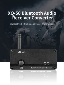 XDUOO XQ-50 Pro XQ 50 ES9018K2M USB DAC Buletooth 5.0 Garso Imtuvas Konverteris paramos aptX/SBC/AAC Atjauninti Jūsų VPK AMP