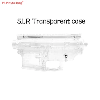 Taktinis Žaislinių ginklų aksesuarai SLR skaidrus handguard gaisro bžūp trijų pakopų stabilumo skaidrus vamzdis, dėžutė šovinių imtuvas OB23