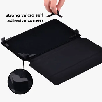 Lenovo Smart Tab M8 8 / Tab M10 10.1 Colių Tablet Odos Reguliuojami Veidrodėliai Stovėti Apsaugos Atveju Padengti