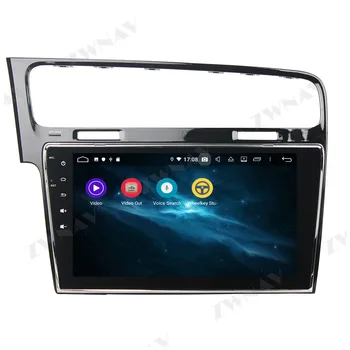 2 din PX6 IPS jutiklinį ekraną ir Android 10.0 Automobilio Multimedijos grotuvo VW GOLF 7 2013-2018 m. jutiklinių garsas stereo GPS navi galvos vienetas
