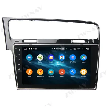 2 din PX6 IPS jutiklinį ekraną ir Android 10.0 Automobilio Multimedijos grotuvo VW GOLF 7 2013-2018 m. jutiklinių garsas stereo GPS navi galvos vienetas