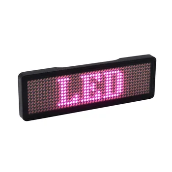 Aukštos kokybės slinkimo veikia teksto mažas LED ekranas, LED ženklelis LED žinutę ženklas 