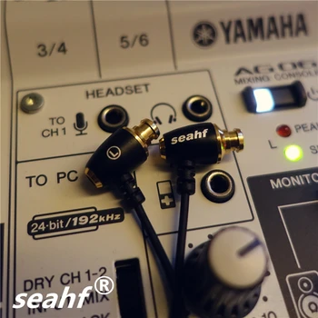 Originalus Seahf AWK-009 HiFi High Fidelity Kokybės Stereo In-ear Ausinės Ausyje 