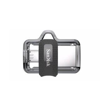 SanDisk usb flash pendrive 16GB 32GB 64GB 128GB didelės spartos iki 150m/s dual otg usb 3.0 pen ratai nešiojamas telefonas, flash disko