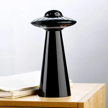 UFO Dizaino USB Įkraunamas LED Stalo Lempa Pritemdomi Skaityti nemirgantis Šviesos Smart Naktį, Šviesos, Naktiniai staleliai, Lempa Studentų Vaikai
