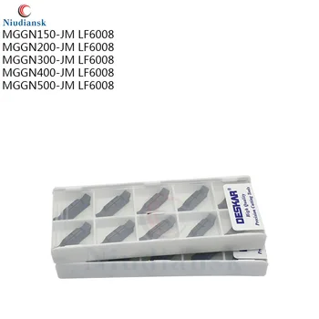 MGGN150-JM MGGN200-JM MGGN300-JM MGGN400-JM MGGN500-JM LF6008 karbido lydinio įdėklai, CNC staklės, tekinimo įrankiai, tekinimo griovelį