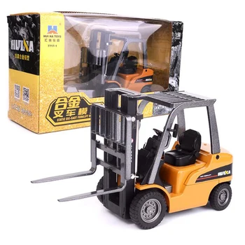 1/50 Masto 18,5 CM Fork Lift Truck Inžinerijos Construstion Automobilių Diecast Lydinio Modelis, Žaislų Rinkiniai Vaikams Vaikams