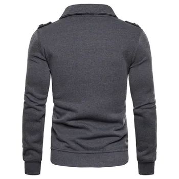 Vyriški nauja plauti kūrybos stilių style verslo atsitiktinis megztinis su užtrauktuku hoodie striukė vyrų hoodie streetwear juoda hoodie