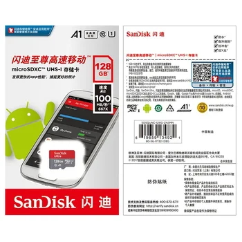 SanDisk micro sd 128 GB 64GB 32GB 100mb/s TF usb 