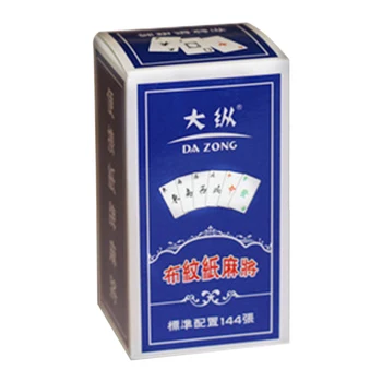 144Sheets/set Mahjong Kortelės stalo Žaidimas Bendrabutyje Miegamasis Nešiojamų Namų Pokerio Popieriaus Mini Pramogų Šalis Atostogų Žaidimas