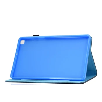 Tablet Case For Samsung Galaxy Tab A7 10.4 2020 T500 T505 Slim Mielas Modelis Apversti Laikiklis Su Kortelių Lizdas, Korpuso Oda Padengti
