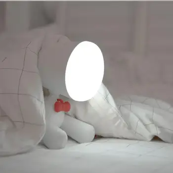 Kūrybos Mielas Šuo Naktį LED Šviesos Vaikų Kid Baby Miegamasis Patalpų Studijų Naktiniai Apdailos Kūrybos Dovana, USB Gyvūnų Stalo Lempos