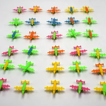 100vnt/daug oro plokštumos orlaivio modelis Mini Žaislas Plastiko Klasikinių figūrėlių, Vaikams, žaislai