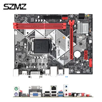 SZMZ b75 chipset lga1155 lizdas ddr3 B75H plokštė su nvme m2.0 paramą, Max 16GB RAM