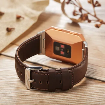 Natūralios Odos Žiūrėti, Dirželiai Fitbit Joninių Smart Watchbands Laikrodžių Priedai Patogus, Kvėpuojantis Mados Laikrodžių Dirželiai