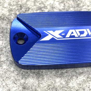 CNC Priekiniai Stabdžių Skysčio Rezervuaro Dangtelis Honda X-ADV XADV 750 2017 2018 Logotipas(X-ADV)